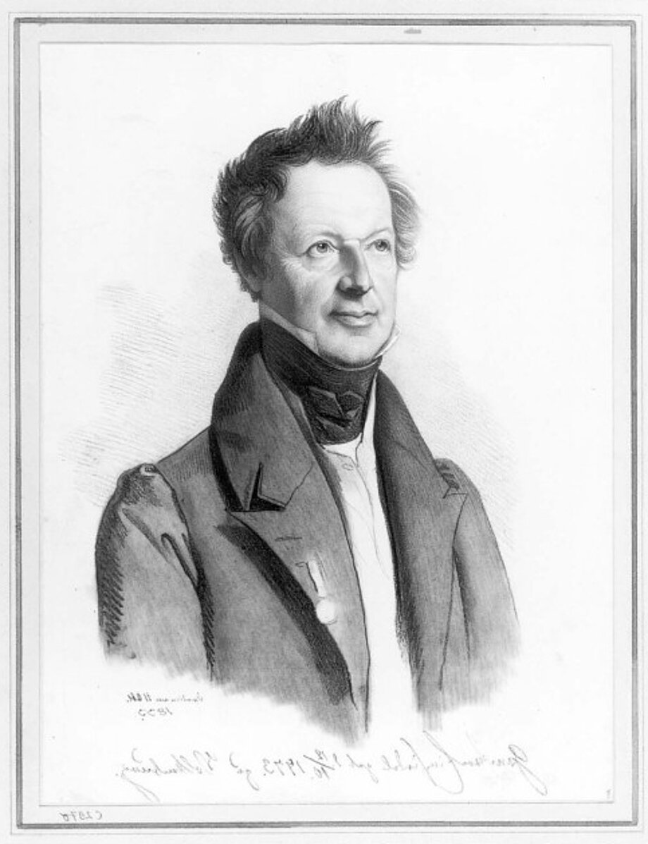 Porträt von Detlev von Einsiedel (1773-1861)